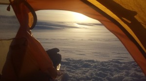 Iceland - Sprengisandur route - the last sunset RS